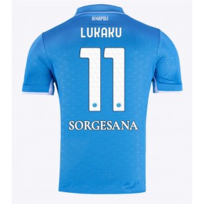 SSC Napoli Romelu Lukaku #11 Domaci Dres 2024-25 Kratak Rukavima